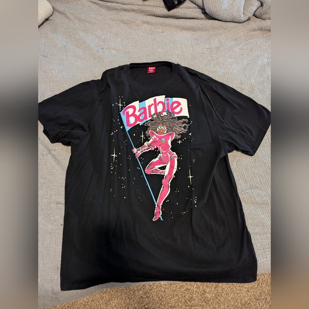 Barbie Graphic Black T-Shirt